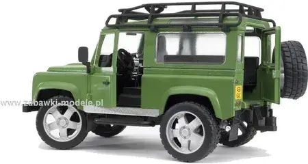 Іграшка Bruder 02592 Land Rover z przyczepą dla konia i figurką konia, фото 3