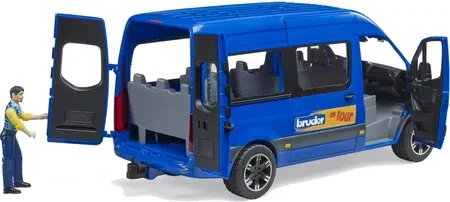 Іграшка Bruder Mb Sprinter Blue Z Figurką Kierowcy 02681