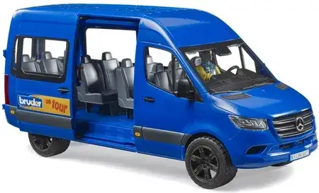 Іграшка Bruder Mb Sprinter Blue Z Figurką Kierowcy 02681, фото 4