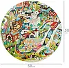 Пазл Boppi Puzzle Okrągłe 58Cm Życie W Mieście 150El., фото 7