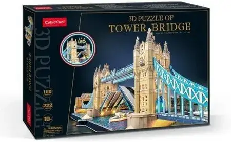 Пазл Dante Puzzle 3D Tower Bridge Led L531H Cubic Fun (306- 20531), фото 1