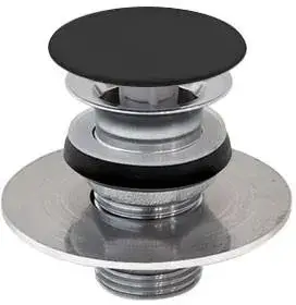 Заглушка зливу Catalano Ceramic Top Korek Do Umywalki Bez Przelewu Black Matowy (5PIPCNS)