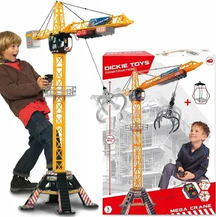 Іграшка на пульті керування Dickie Mega Dźwig 120Cm 3462412, фото 1