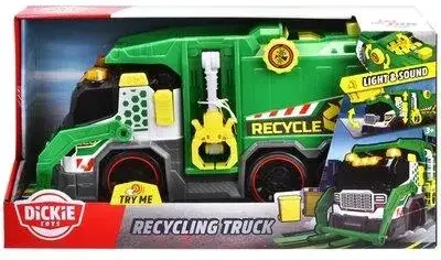 Іграшка Dickie Toys Samochód Action Series Śmieciarka 203307001, фото 1