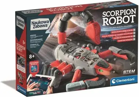 Дошка Clementoni Klocki Konstrukcyjne Robot Mecha Skorpion, фото 1