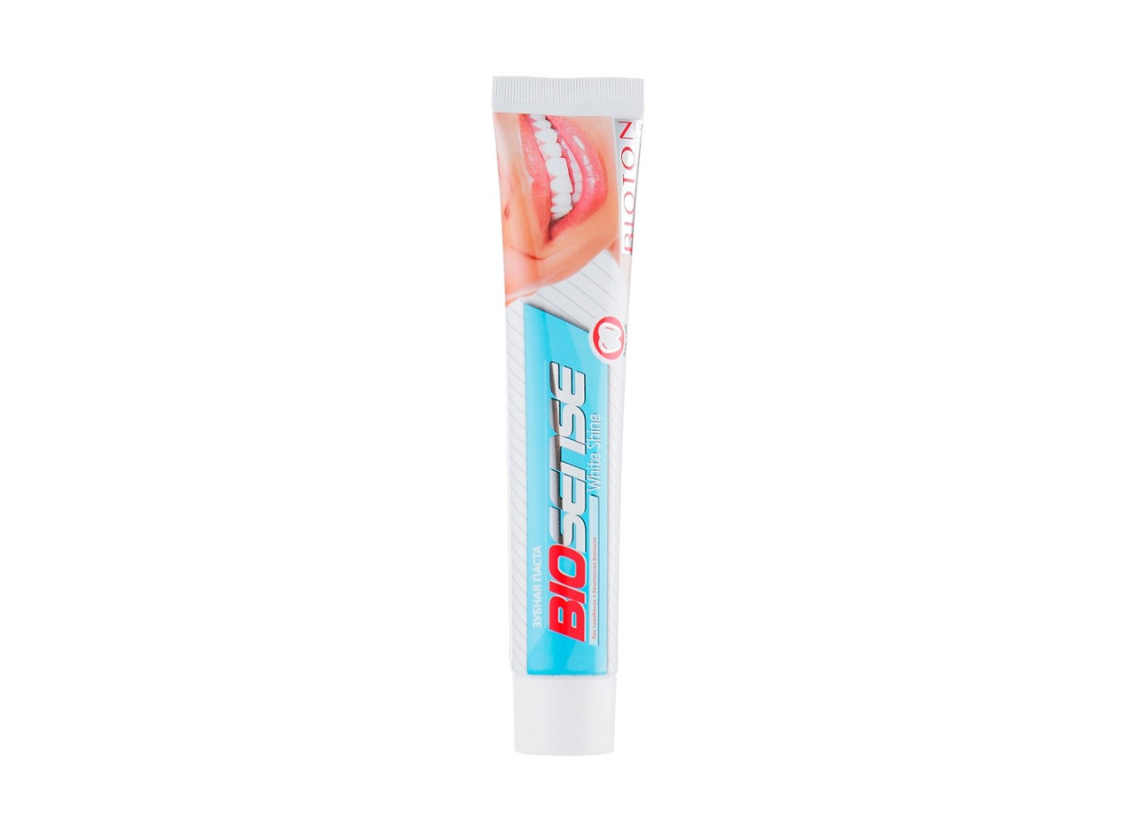 Зубна паста відбілювальна White Shine BIOSENSE, 50 мл, фото 1