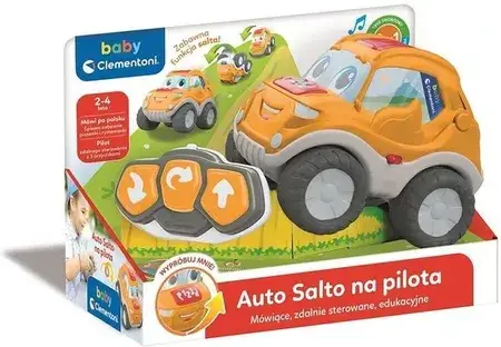 Іграшка на пульті керування Clementoni Baby Auto Salto Samochód Zdalnie Sterowany 2+, фото 1