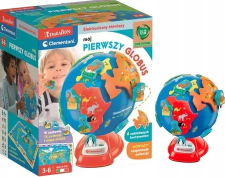 Мапа Clementoni Interaktywny Globus Przedszkolaka