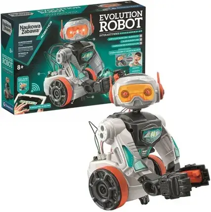 Робот Clementoni Naukowa Zabawa Evolution Robot 2.0 50818, фото 1