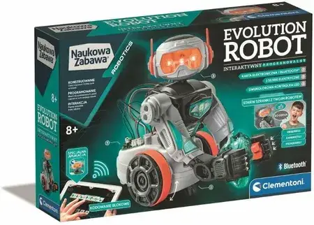 Робот Clementoni Naukowa Zabawa Evolution Robot 2.0 50818, фото 4