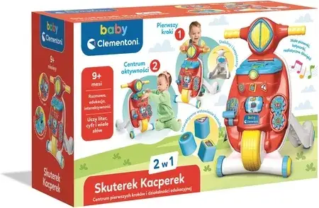 Скутер дитячий Clementoni Baby skuterek dla dzieci kacperek 50930, фото 1