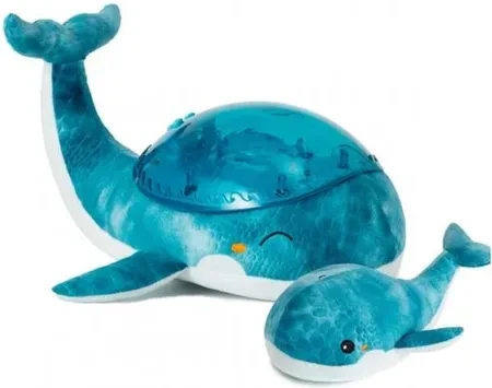 Іграшка Cloud B Tranquil Whale Wieloryb Lampka I Grzechotka Blue (CLTT7901WBN1022)