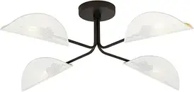 Світлодіодна лампа GOMEZ 4 Biała Złota Sufitowa Nowoczesna Led 1173/4