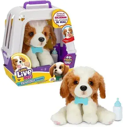 Іграшка Cobi Little Live Pets 26548 Piesek Z Transporterkiem, фото 1