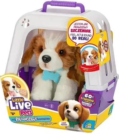 Іграшка Cobi Little Live Pets 26548 Piesek Z Transporterkiem, фото 3