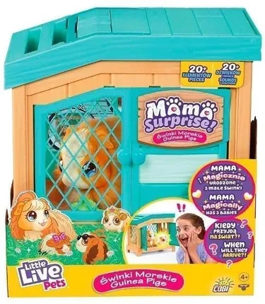 Іграшка Cobi Little Live Pets Mama Surprise Świnki Morskie MO-26410