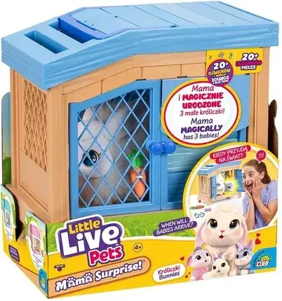 Іграшка Cobi Little Live Pets Mama Surprise Króliki 26593, фото 1