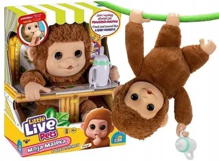 Іграшка Little Live Pets Interaktywna Małpka Mango Cobi