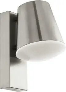 Садовий настінний світильник Eglo Led Caldiero-C Stalowy (97484)