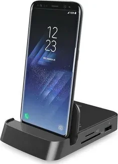 Зарядний кабель Digitus Stacja dokująca Black (DA70882)