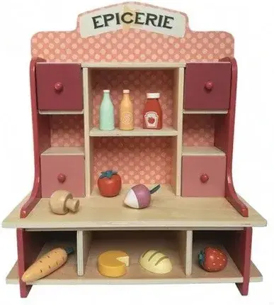 Іграшка Egmont Toys Drewniany Mały Sklep Spożywczy Do Zabawy - Zabawka, фото 1
