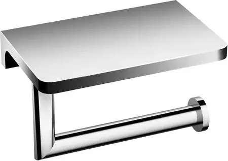 Держатель туалетной бумаги Uchwyt na papier toaletowy z półką na telefon Emporia Akcesoria chrom 5090CHR