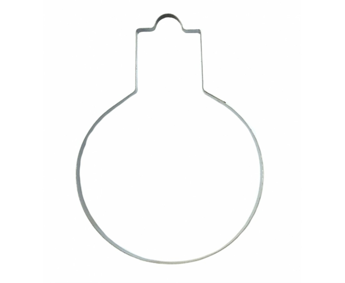 Форма метал для пряників новорічна іграшка