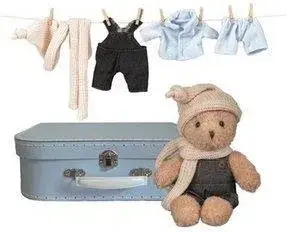 Іграшка MIŚ MORRIS Z UBRANIAMI W WALIZCE , EGMONT TOYS®, фото 1