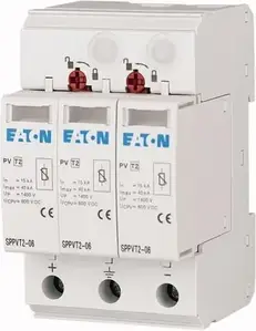 Обмежувач Eaton Ogranicznik Przepięć Sppvt2-10-2+Pe Typ 2 1000Vdc 176090