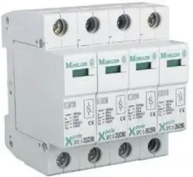 Обмежувач Eaton Ogranicznik przepięć C 4P 20kA 280V SPET2-280/4 168693