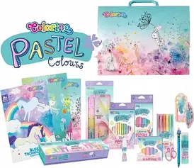 Художній набір Colorino Wyprawka Szkolna Plastyczny Pastel