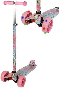 Самокат для дітей Enero Hulajnoga 3 Kołowa Balansowa Maxi Unicorn