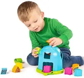 Іграшка пазл Fat Brain Toys Fabryka Kształtów Sorter. Shape Factory