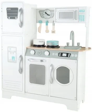 Іграшка EcoToys Ogromna biała drewniana kuchnia 969 - Zabawka
