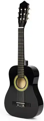 Іграшка Ecotoys Gitara Dla Dzieci Duża Drewniana 6 Strun, фото 4