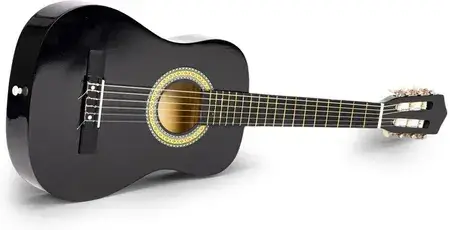 Іграшка Ecotoys Gitara Dla Dzieci Duża Drewniana 6 Strun, фото 5