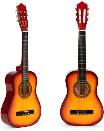 Іграшка Ecotoys Gitara Dla Dzieci Duża Klasyczna Drewniana 6 Strun