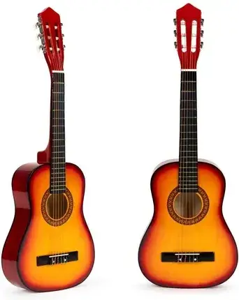 Іграшка Ecotoys Gitara Dla Dzieci Duża Klasyczna Drewniana 6 Strun, фото 1