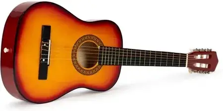 Іграшка Ecotoys Gitara Dla Dzieci Duża Klasyczna Drewniana 6 Strun, фото 5