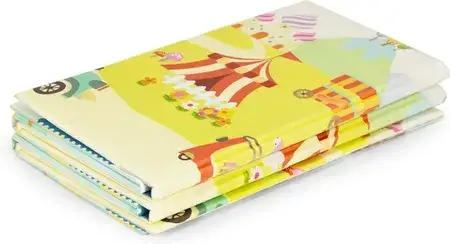 Розвиваючий килимок Ecotoys Mata Piankowa Edukacyjna Dwustronna Składana Duża Torba ECOEVA014, фото 5