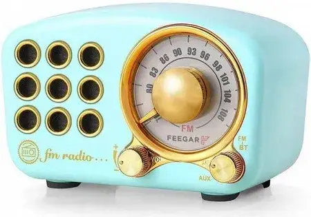 Радіо Feegar Retro Blue, фото 1
