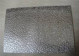 Аркуш алюмінієвий рифлений STUCCO 1050 Н24 розкрій 1,5х1250х2500 мм доставка порізування паковання