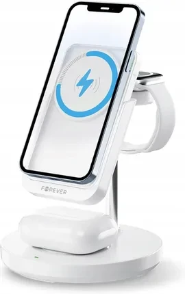 Зарядний пристрій Stacja Ładująca 5 w 1 - Forever MACS-100 - MagSafe - Apple Watch iPhone