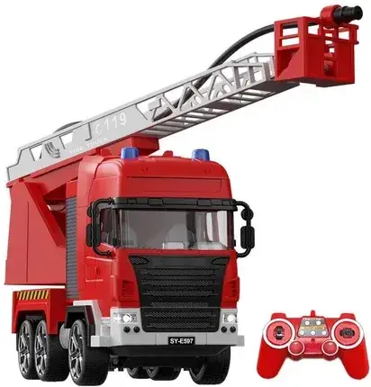 Іграшка Double Eagle Wóz Strażacki Zdalnie Sterowany Rc Na Pilota 1:20 Red E597-003, фото 1