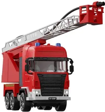 Іграшка Double Eagle Wóz Strażacki Zdalnie Sterowany Rc Na Pilota 1:20 Red E597-003, фото 4