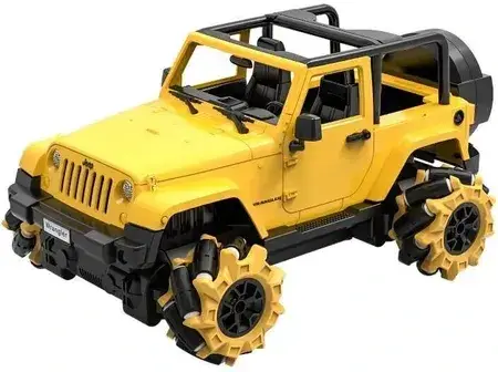 Іграшка на пульті керування Double Eagle Samochód Zdalnie Sterowany Rc Na Pilota 1:16 Żółty Jeep Drift E348-003, фото 3