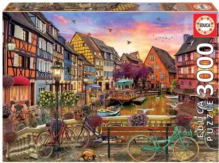 Пазл Educa Puzzle 3000 Colmar/Francja G3, фото 1