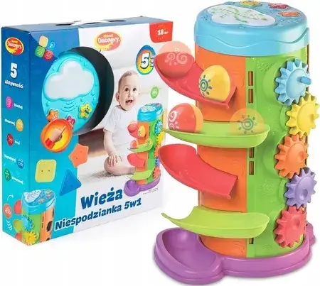 Іграшка Dumel Wieża Niespodzianka 5W1, фото 1
