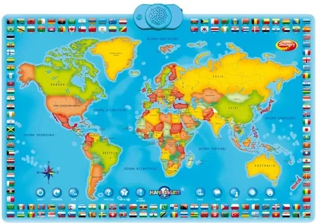 Мапа Dumel Discovery Interaktywna Mapa Świata 60853