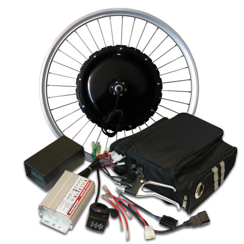 Електронабір для велосипда 48V1000W Стандарт 26 дюймів задній, фото 1